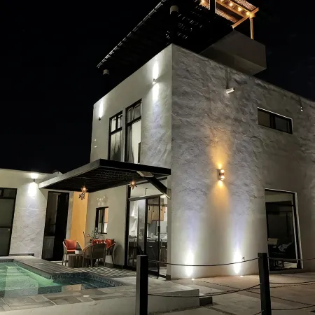 Enjoy 360 degree views from the eagle's nest and roof garden