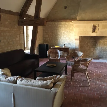 In an historical monument: Farm Manor in Bayeux