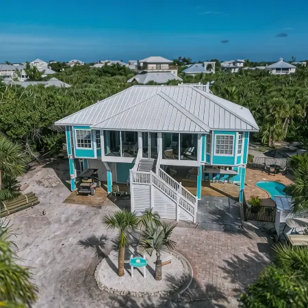Island Retreat - Private Pool, 2 Golf Carts, Boat Slip, Walk to the Beach Hotele w: Captiva