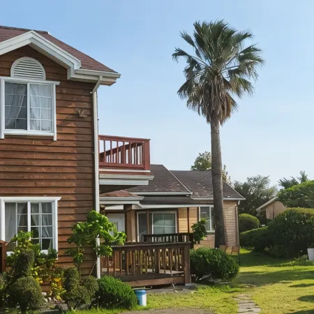 Seogwipo Jeju Gawon Pension Отели рядом с достопримечательностью «Хон-Инджи»
