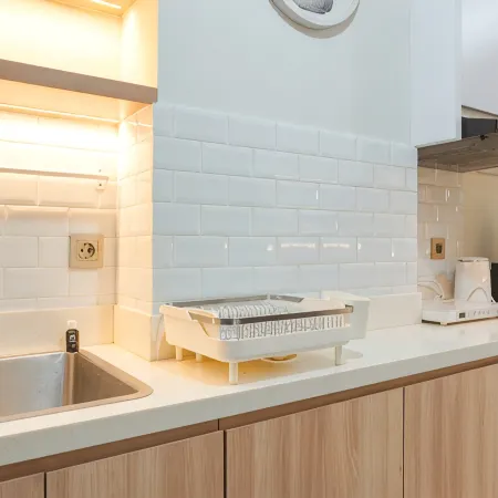 Well Designed and Comfy Studio Transpark Cibubur Apartment by Travelio