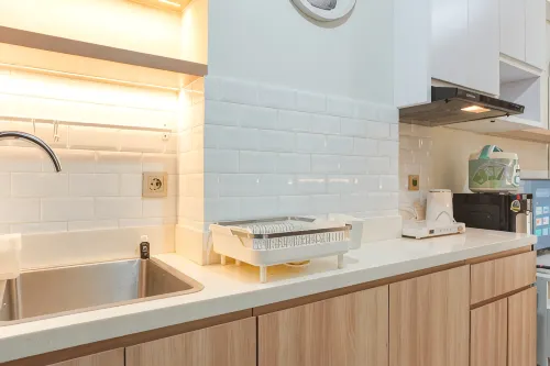 Well Designed and Comfy Studio Transpark Cibubur Apartment by Travelio - Wi-Fi