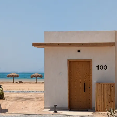 Front Row Soma bay Cabana Near Sandy Beach & Pool