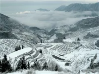 Yunhe Terraced Fields Tianya Homestay - غرفة مطلة على الجبل