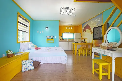 Gyeongju Novios Pets Friendly Pension - piscine