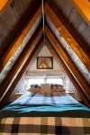 Cozy Chalet at Goat Sanctuary with Water Views