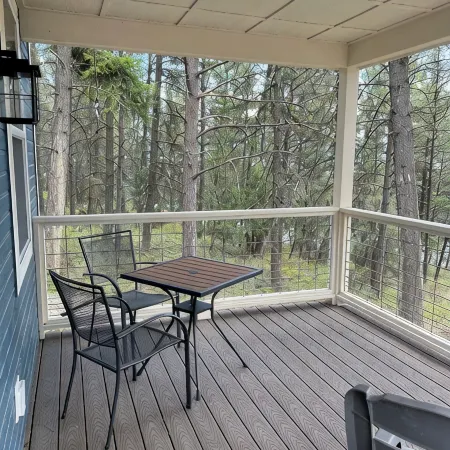 The Flathead at Elk Ridge Village cabin 201B with views of Flathead Lake