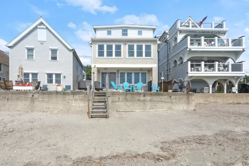 Spacious Beachfront home in vibrant Beach Community!