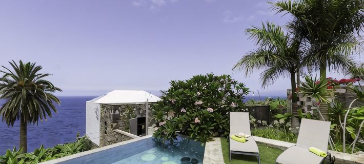 Villa con Piscina en Primera Linea de Costa_finca Ecologica Hotéis em Icod