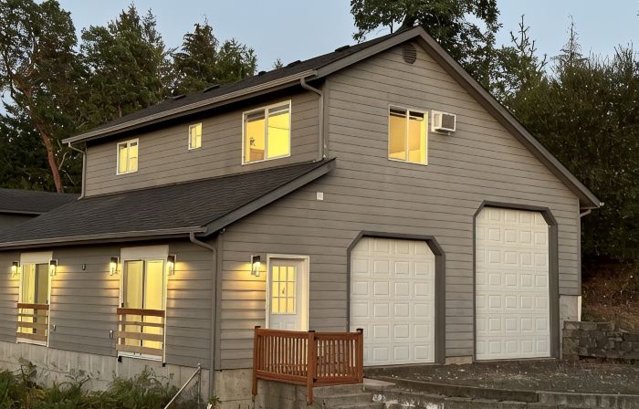 Stunning Views from this Modern Hood Canal Retreat