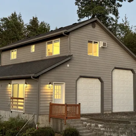 Stunning Views from this Modern Hood Canal Retreat