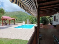Villa Piscine, Solarium Avec Carbet, vue mer et Montagne. Animaux Acceptés - Bintang 2