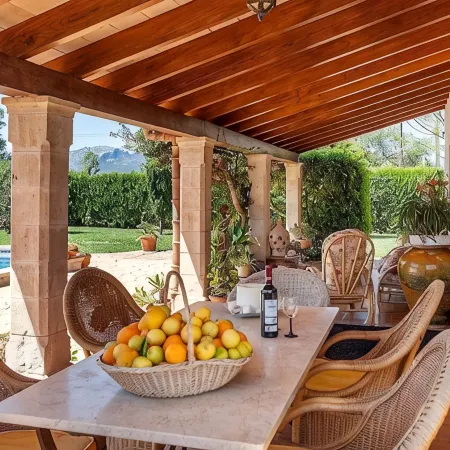 Family friendly 3 bedroom 4 bathroom villa in Pollensa