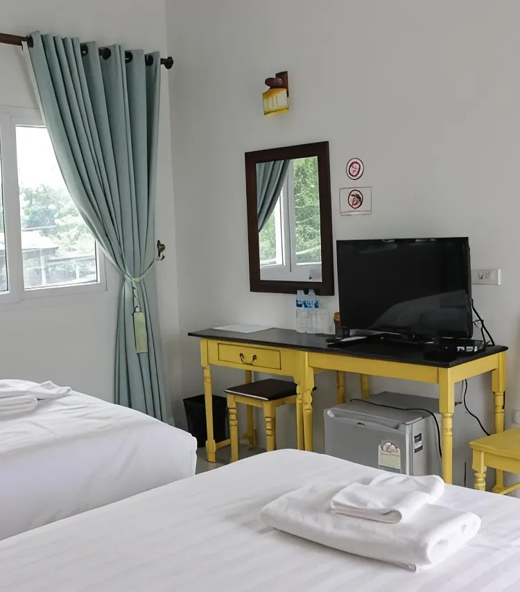 ห้องดีลักซ์ เตียงแฝด