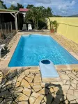 F4 air-conditioned villa with pool and garden for 6 people -  Ferienhäuser