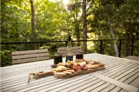 Luxe Cozy Spa Cabin w/ Hot Tub, Sauna, Fireplace, 10 Mins to Sunday River - Gym
