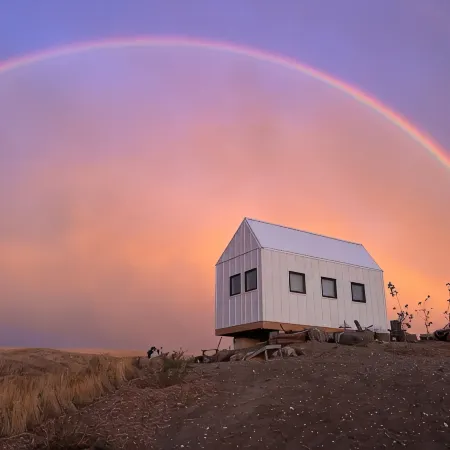 Hidden Haven Tiny House 2.0. Wide open spaces for humans and dogs!