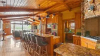 Hot Springs Lakeside Bar, Fire Pit, 3 King Beds, 3.5 Baths, Bunk Room - 5-Star