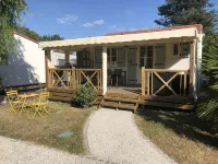 Chalet in a private park in Saint Pierre D'oléron - Hytter