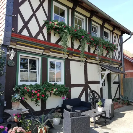 Apartment in the historic half-timbered house on the beautiful Harz