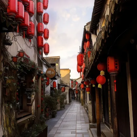 Jiaxing xitang ancient town scenic spot inn