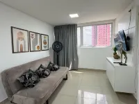 Lindo Apartamento No Vuarnet Hotell i Loteamento Oceania II