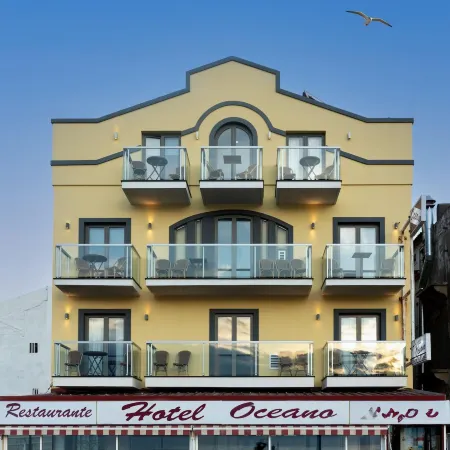 Hotel Oceano Отели рядом с достопримечательностью «Пляж Назаре»