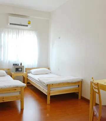 ห้องเตียงแฝด พร้อมห้องน้ำรวม