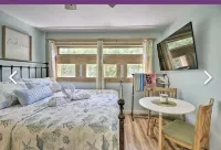 First floor bedroom kitchenette/full bathroom / Dinning / seating sofa turn bed Hotels near Glenn Eure Ghost Fleet Gallery