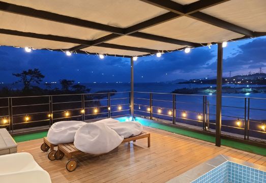 울산 숙소 전경