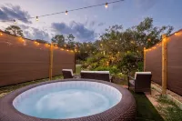Waterfall Suite at Zen at the Palms with a Private Hot Tub by the Waterfall!