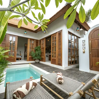 Villa Taman & Villa Serai Kedungu Отели рядом с достопримечательностью «Пляж Кедунгу»