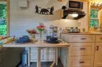 勒孔特臨鴿子河微型小屋 - 小木屋