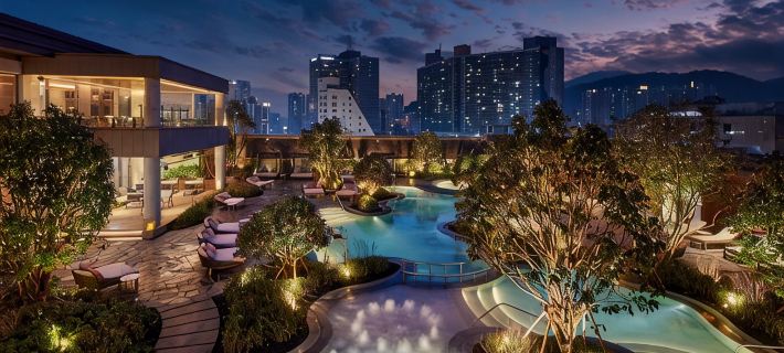 Lotte Hotel Busan Hotéis em Busan