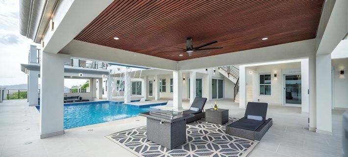 Brand New Luxury 8BR Villa on St. Thomas with Ocean Views, Waterfall Pool & More Hotels in Nazareth