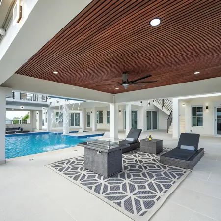 Brand New Luxury 8BR Villa on St. Thomas with Ocean Views, Waterfall Pool & More