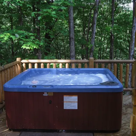 Private Log Cabin - Hot Tub, NEW SatelliteWi-Fi, Fireplace, Sm Pet Considered