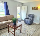 King Bed and 2 Full Baths, Fully Fenced Yard and Close to Highway
