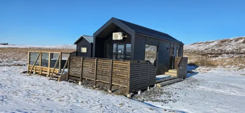 Cosy Northern Ligths Cabin with hot tub and magical views on the Golden Circle - Homestays