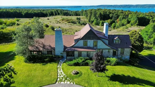 Large Historic Home with Views of Crystal Lake & Lake Michigan - 4-Star