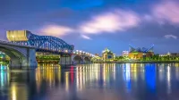 Elegant Downtown Chattanooga Retreat Near Riverfront & Utc  Sleeps 6 Fireplace - 4つ星