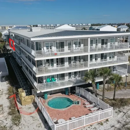 Steps to Beach + Gulf Views - 2Br/2BA - No Hidden Fees - Sleeps 8