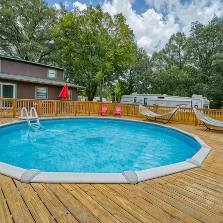 Unique cabin in the city pool home