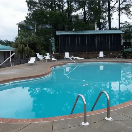 Beach Front Dauphin Island  - Large Condo Sleeps 6 Dauphin Surf Club