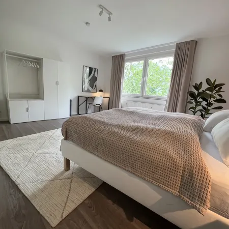 Neue, Stylische 2-zimmer Wohnung in der Innenstadt mit Balkon