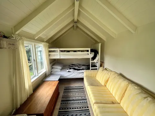 Prvt cottage + cabin + pool on quarter acre section (wood burner, pet friendly) - Wifi