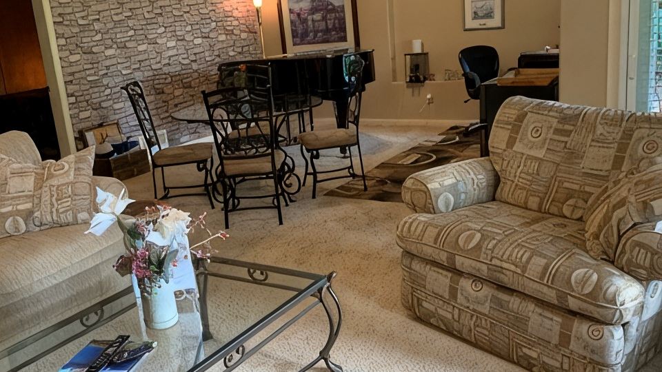 Mountain view, beautiful walk out suite overlooking a park and creek. 3bedrooms.