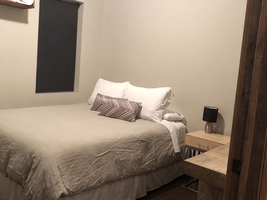 The entire FLAT.  Stay Like You Own! Central AIR. TWO FULL BATHROOMS. Unique.