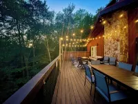Cabin with Mountain Views / Large Deck / Fireplace / Near Ski Slopes Fresh Snow! - 3-Sterne