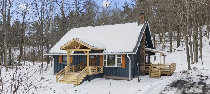 奎因谷-亨特山滑雪木屋，熱水浴缸 亨特住宿飯店